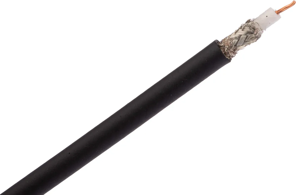 Cavo coassiale SDI Belden RG59/U, L. 305m, 75 Ω, col. Nero