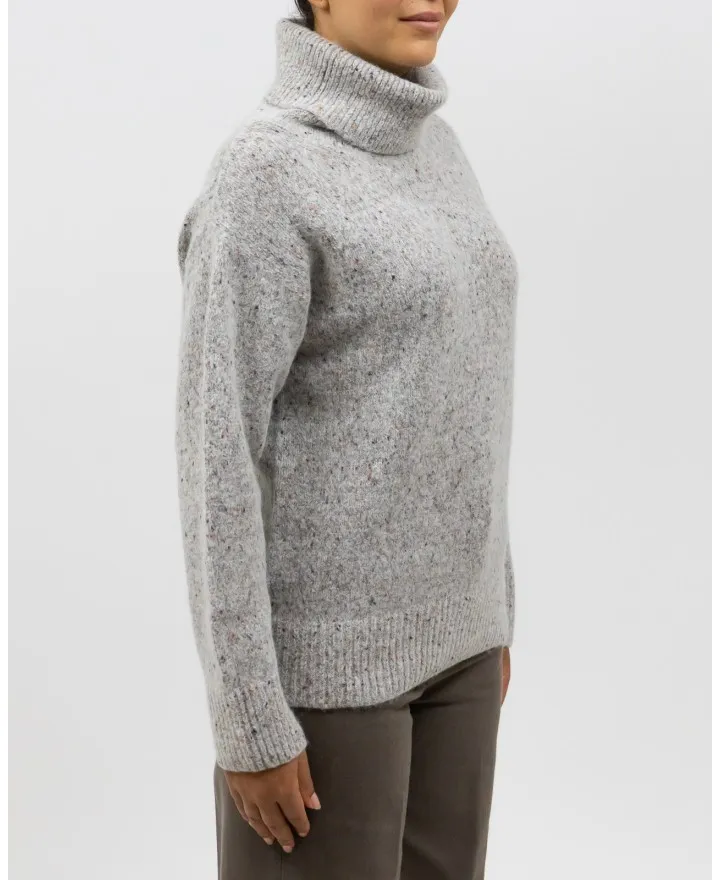 Fay - Dolcevita Lana Rasata Grigio Donna