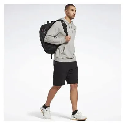 Felpa con cappuccio Reebok Identity Logo Grey