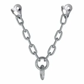 Fixe V-Belay Station Ecotri M10 gruppo sosta a V zincato con anello