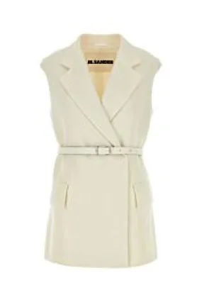Ivory hemp vest    