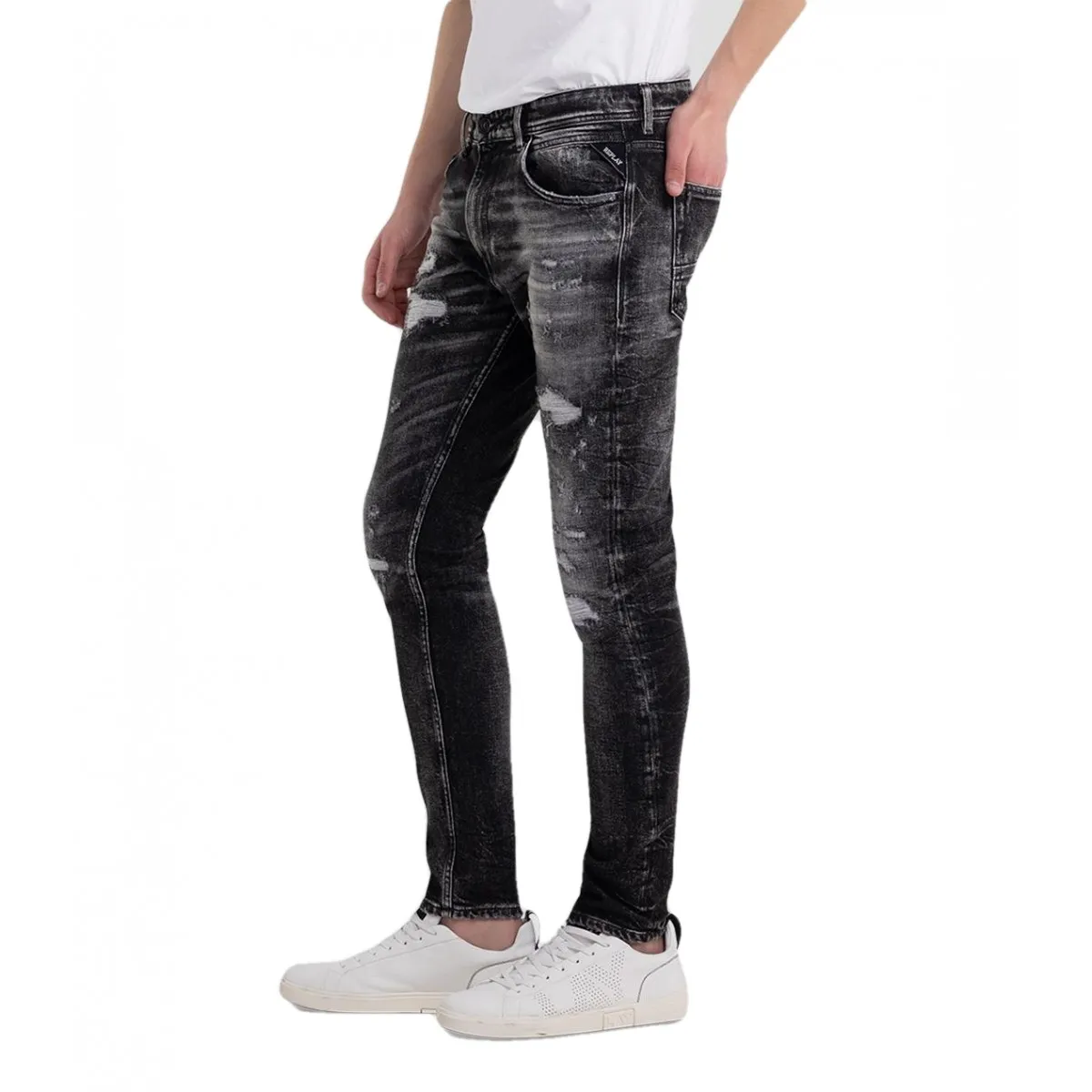 Jeans Skinny Fit Johnfrus Broken Edge