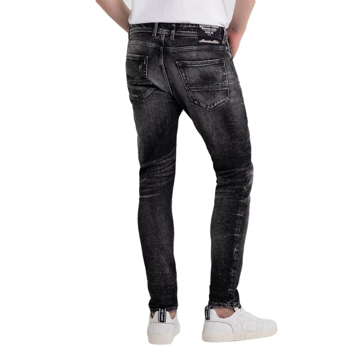 Jeans Skinny Fit Johnfrus Broken Edge