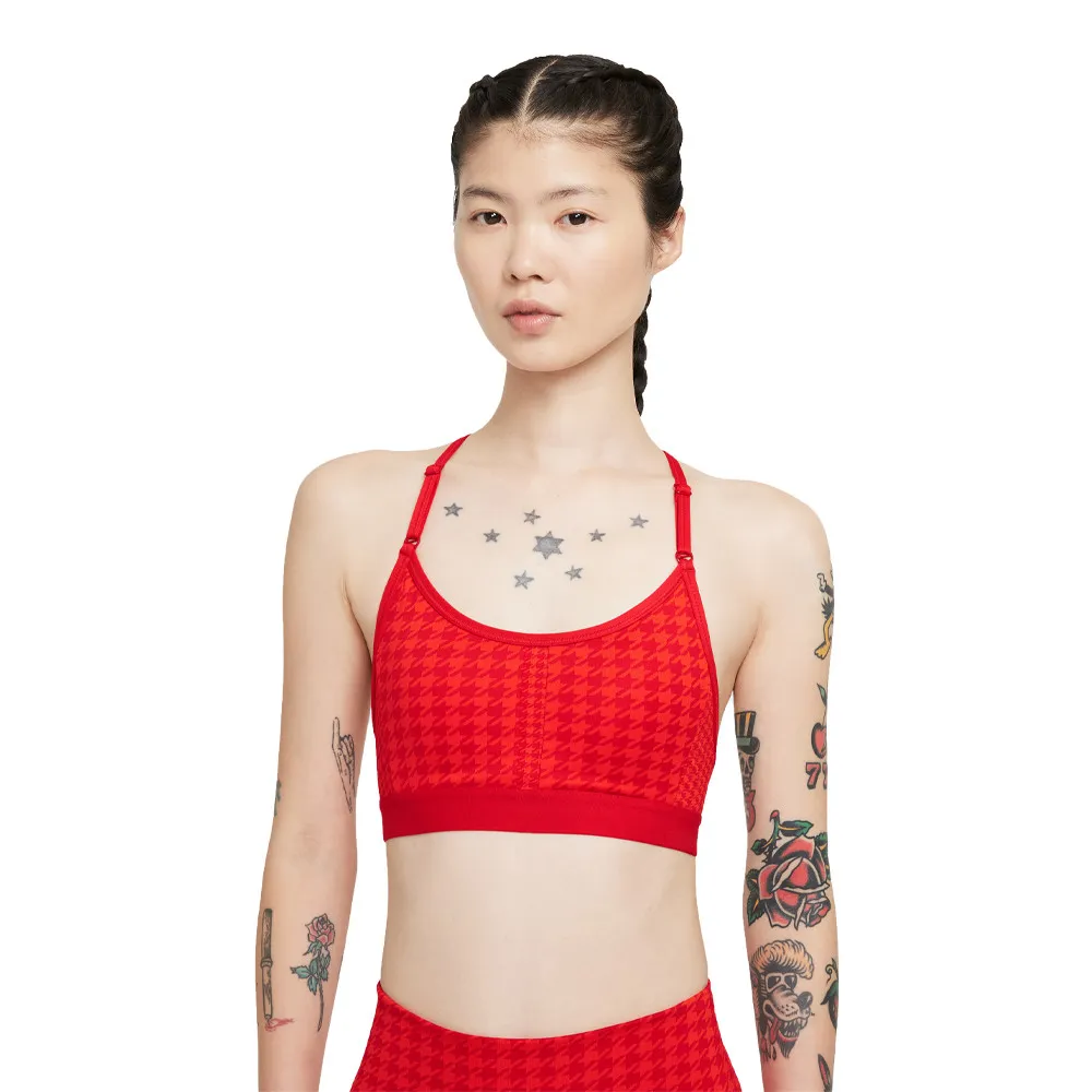 Nike Dri-FIT Indy Icon Clash per donna Light-Support Padded T-Back Reggiseno sportivo - FA21