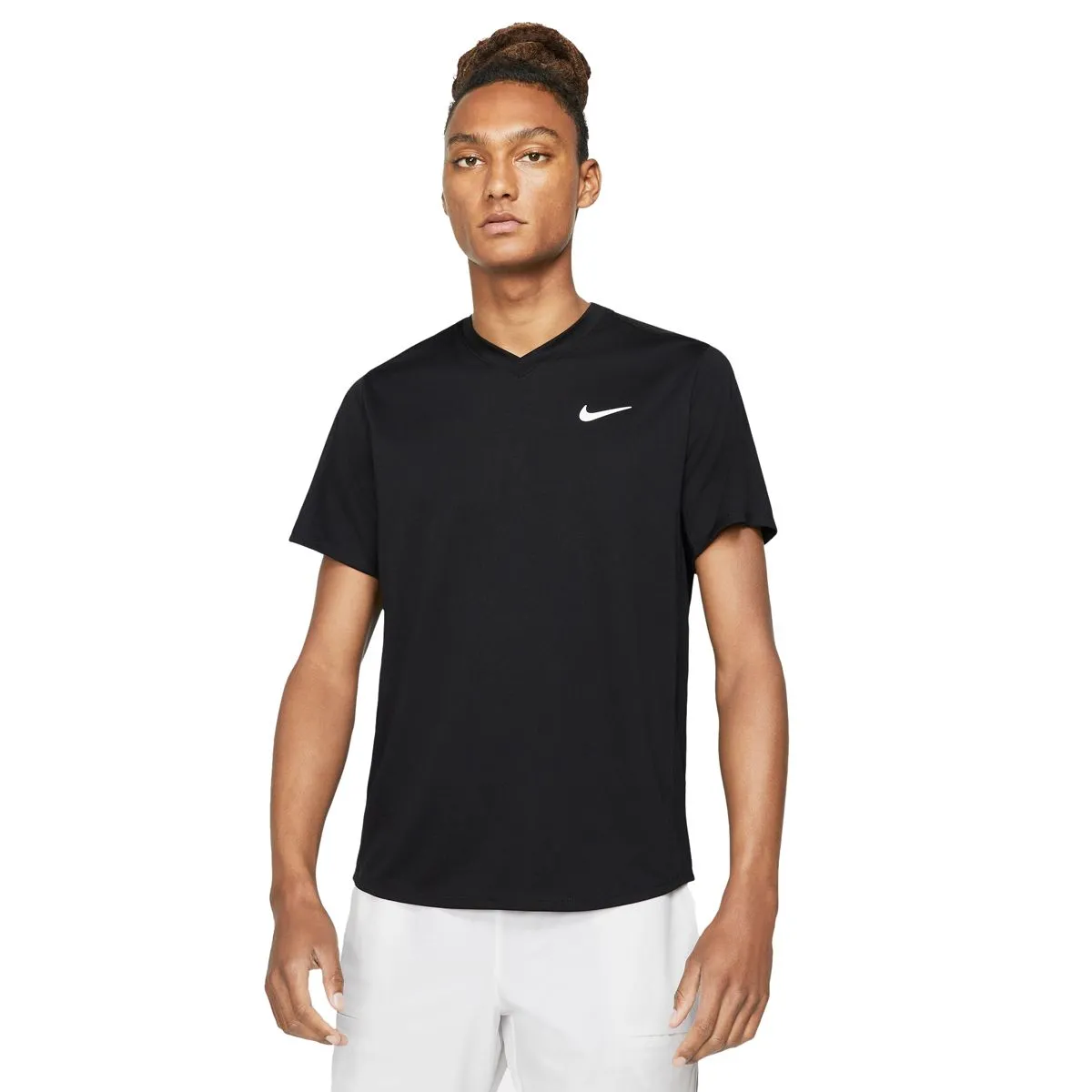 Nike T-Shirt NikeCourt Dri-FIT Victory Uomo Nero