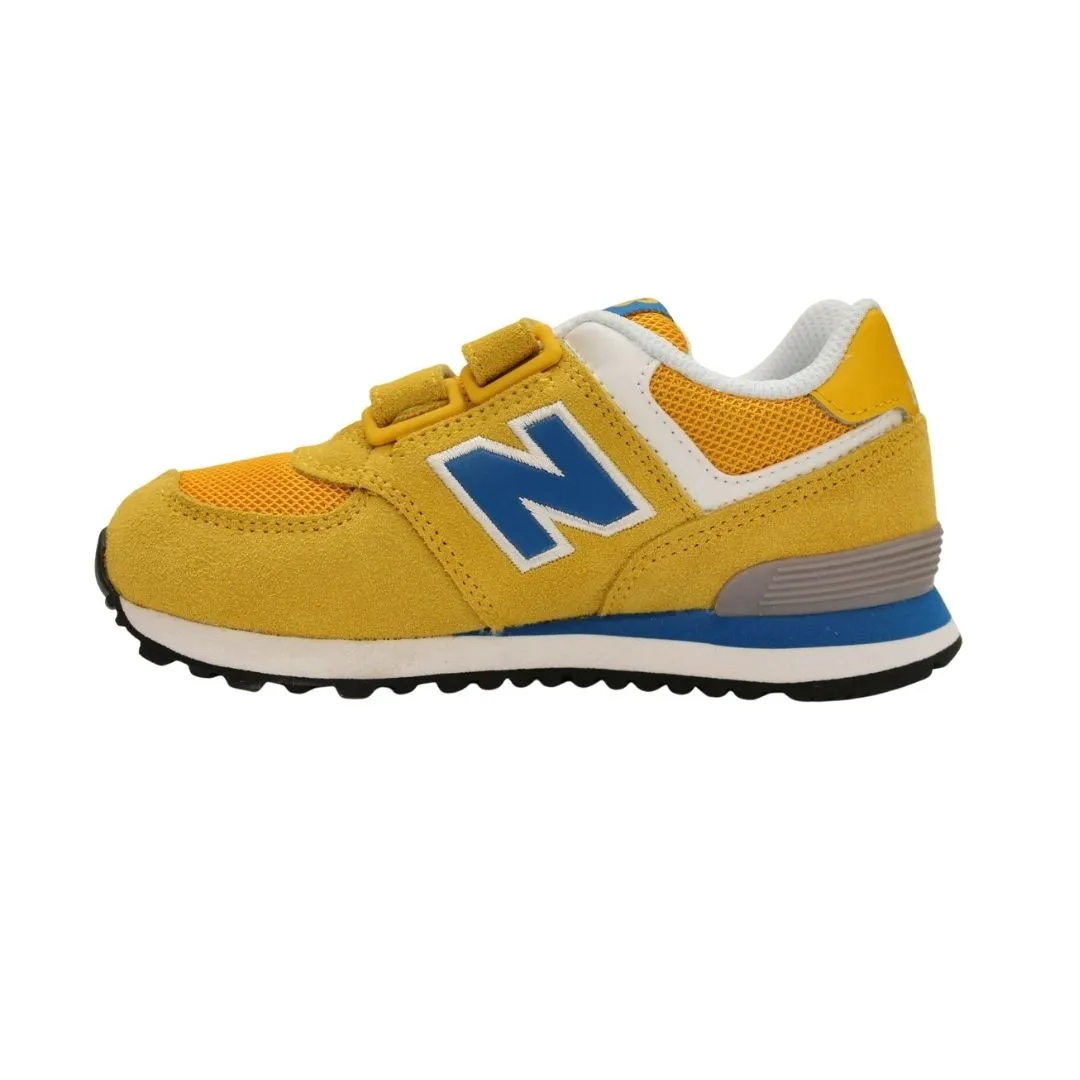 Scarpa da bimbo New Balance 574 colore giallo