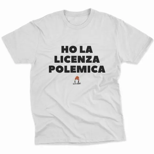 T-shirt Ciliari - Licenza Polemica