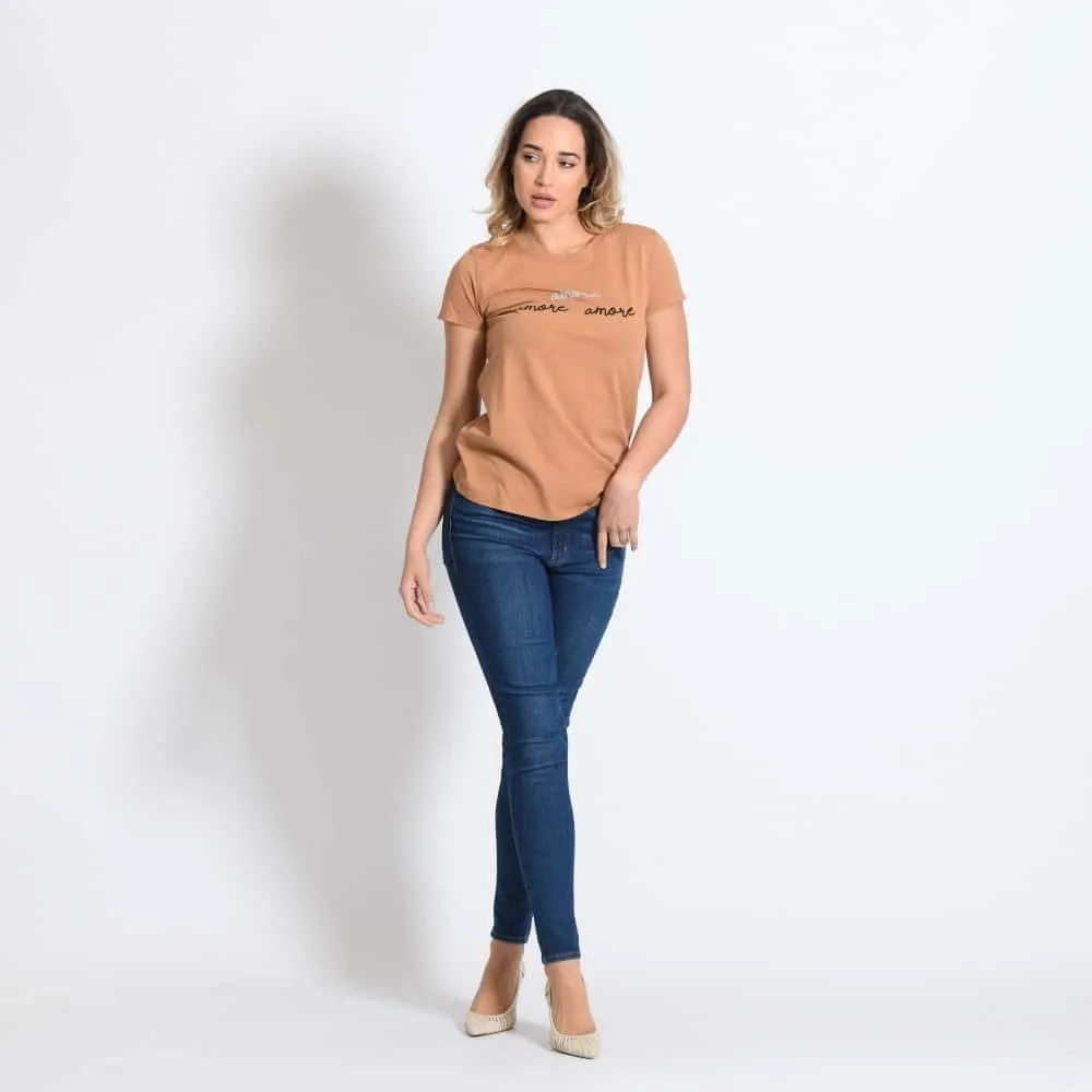T-shirt donna amore