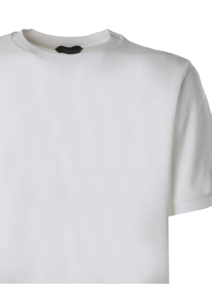 T-shirt in spugna