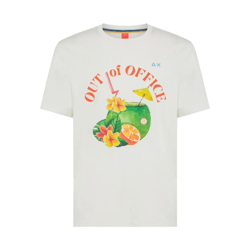  T-SHIRT SUN68. BIANCO 