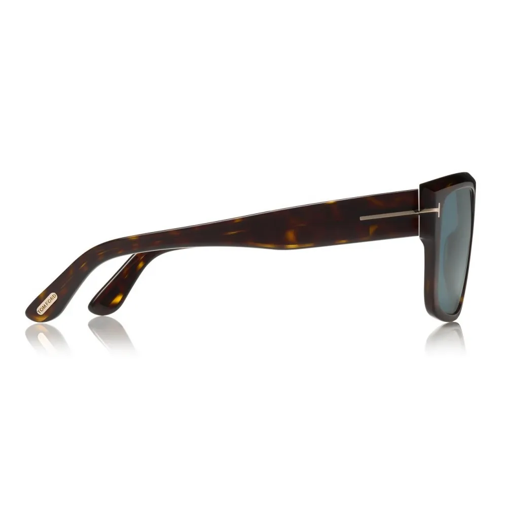 Tom Ford - Alessio Sunglasses - Occhiali da Sole Quadrati in Acetato - Havana - FT0699 - Occhiali da Sole - Tom Ford Eyewear