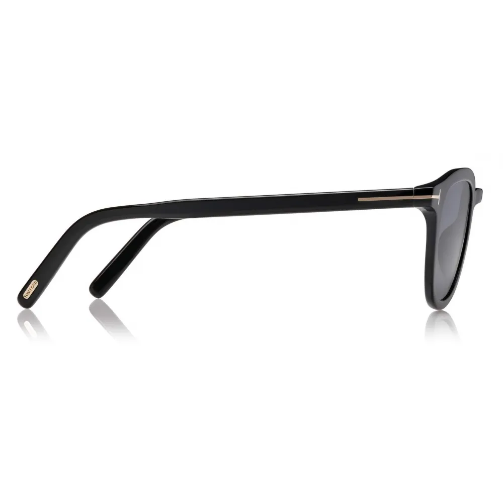 Tom Ford - Pax Sunglasses - Occhiali da Sole Rotondi - Nero - FT0816 - Occhiali da Sole - Tom Ford Eyewear